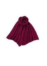 Echarpe CORYDALIS Bordeaux