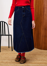 Jupe PAVOT Bleu nuit