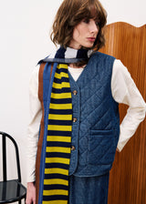 Gilet BAUDELAIRE Bleu marine