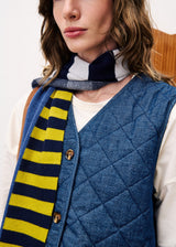 Gilet BAUDELAIRE Bleu marine