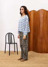 Sweatshirt IRIS Bleu clair