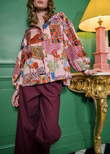 Chemise GERBERA Salon rose