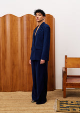 Pantalon HIBISCUS Bleu nuit