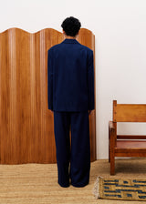 Pantalon HIBISCUS Bleu nuit