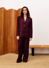 Pantalon HIBISCUS Bordeaux