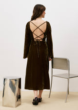 Robe THELMA Marron glace