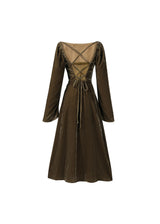 Robe THELMA Marron glace