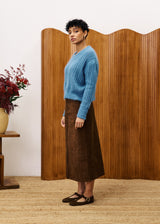 Pull MYOSOTIS Bleu jean