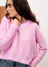 Pull MYOSOTIS Rose pale