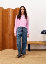 Pull MYOSOTIS Rose pale