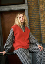 Cardigan KUKICHA Rouge