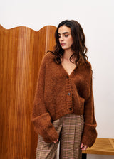 Cardigan BICHON Marron glace