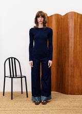 Top AMARYLLIS Bleu marine