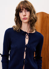 Cardigan VERONIQUE Bleu marine