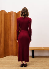 Robe GERMINI Bordeaux