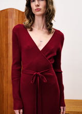 Robe GERMINI Bordeaux