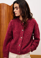 Cardigan SELKIRK Bordeaux