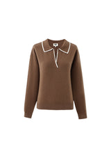 Pull TRIOLET Marron glace