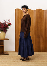 Cardigan GUIMAUVE Chocolat