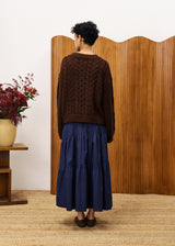 Cardigan GUIMAUVE Chocolat