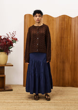 Cardigan GUIMAUVE Chocolat