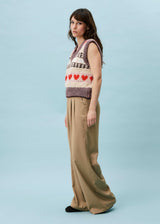 Cardigan RHUBARBE Beige